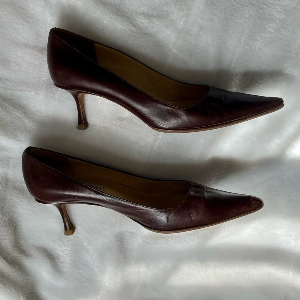Vintage Jimmy Choo Brown Pumps Size 39